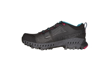 Image of La Sportiva Spire GTX Hiking Shoes - Womens, Black/Topaz, 40.5, ZFHS095-K00B24-40.5
