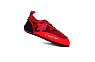 Image of La Sportiva Stickit Climbing Shoe - Kids, Chili/Poppy, 26/27, 802-CHILI/POPPY-26/27