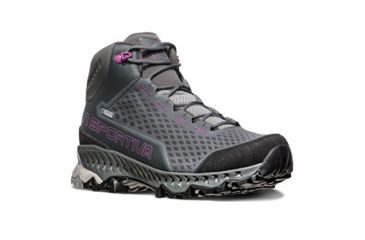 Image of La Sportiva Stream GTX Hiking Boots - Women's, Carbon/Purple, 41, 24E-900500-41