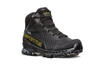 Image of La Sportiva Stream GTX Hiking Boots - Mens, Black/Yellow, 47.5, 24D-999100-47.5