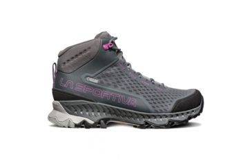 Image of La Sportiva Stream GTX Hiking Boots - Women's, Carbon/Purple, 43, 24E-900500-43