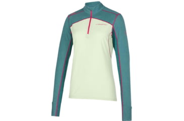 Image of La Sportiva Swift Long Sleeve - Womens, Celadon/Alpine, Small, Q19-727726-S