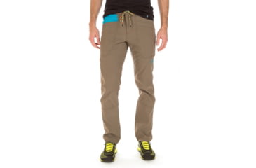 Image of La Sportiva Talus Pant - Men's, Falcon Brown/Tropic Blue, Extra Large H59-804614-XL