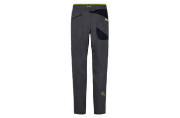 Image of La Sportiva Talus Pant - Mens, Carbon/Lime Punch, Small, N68-900729-S