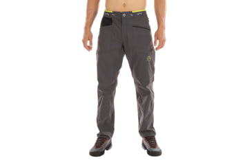 Image of La Sportiva Talus Pant - Mens, Carbon/Lime Punch, Small, N68-900729-S