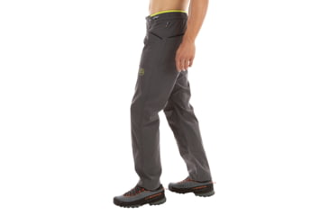 Image of La Sportiva Talus Pant - Mens, Carbon/Lime Punch, Small, N68-900729-S