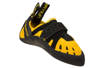 Image of La Sportiva Tarantula Climbing Shoes - Kids, Yellow/Black, 35, 30R-100999-35