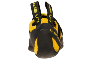 Image of La Sportiva Tarentula Jr Rental Climbing Shoes - Kids, Carbon/Yellow, 34, 30P-900100-34