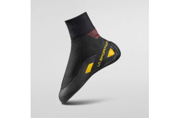 Image of La Sportiva TC Extreme Climbing Shoes - Mens, Black/Yellow, 46, ZFCS040-K00Y00-46