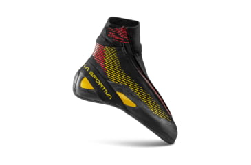 Image of La Sportiva TC Extreme Climbing Shoes - Mens, Black/Yellow, 46, ZFCS040-K00Y00-46