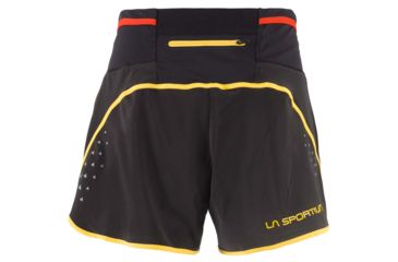 Image of La Sportiva Tempo Short - Men's, Black/Yellow, Extra Large, J90-999100-XL