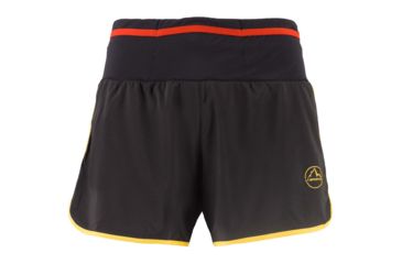 Image of La Sportiva Tempo Short - Men's, Black/Yellow, Medium, J90-999100-M