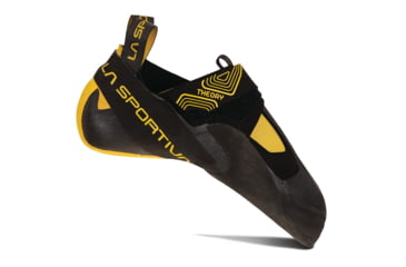 Image of La Sportiva Theory Climbing Shoes - Mens, Yellow/Black, 44.5, ZFCS020-Y00K00-44.5