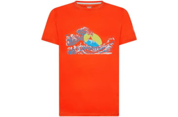 Image of La Sportiva Tokyo T-Shirt - Mens, Poppy, Medium, N24-311311-M