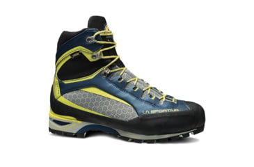Image of La Sportiva Trango Tower GTX Montaineering Boot - Mens, Ocean/Sulphur, 37.5 EU 21A-606702-37.5