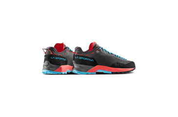 Image of La Sportiva TX Guide Approach Shoes - Womens, Carbon/Hibiscus, 38.5, 27O-900402-38.5