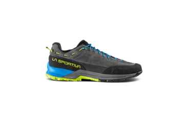 Image of La Sportiva TX Guide Leather Approach Shoes - Mens, Carbon/Lime Punch, 41, 27S-900729-41