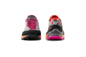 Image of La Sportiva TX Guide Leather Approach Shoes - Womens, Grey/Cherry Tomato, 36, 27T-901322-36