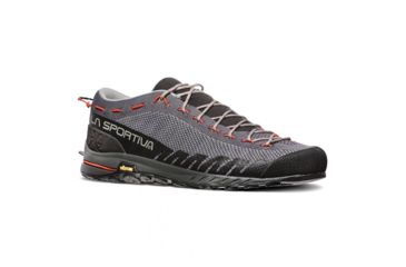 Image of La Sportiva TX2 Approach Shoes - Mens, Carbon/Tangerine, 47, 17Y-900202-47