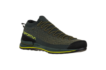 Image of La Sportiva TX2 Evo Approach Shoes - Mens, Beetle/Citrus, 40.5, 27V-916712-40.5