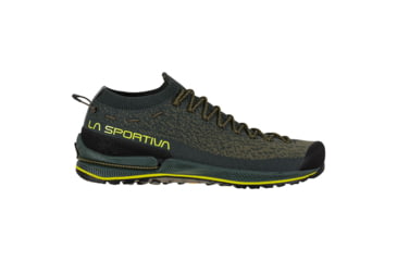 Image of La Sportiva TX2 Evo Approach Shoes - Mens, Beetle/Citrus, 40.5, 27V-916712-40.5