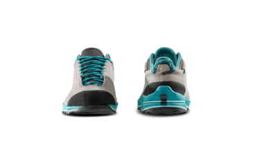 Image of La Sportiva TX2 Evo Leather Approach Shoes - Womens, Moon/Lagoon, 37, 27Y-913638-37