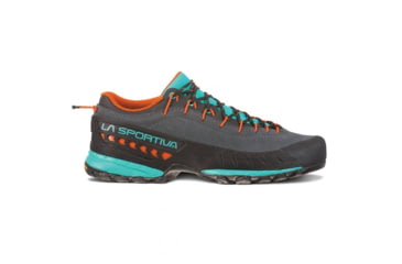 Image of La Sportiva TX4 Approach Shoes - Womens, Carbon/Aqua, 38, 17X-900615-38