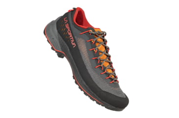 Image of La Sportiva TX4 EVO ST Approach Shoes - Mens, Carbon/Mountain Red, 46.5, ZFAS049-G00R24-46.5