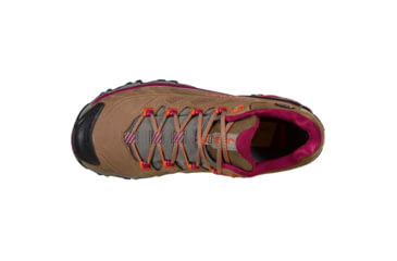 Image of La Sportiva Ultra Raptor II Leather GTX Hiking Shoes - Womens, Taupe/Red Plum, 41.5, 34H-801502-41.5
