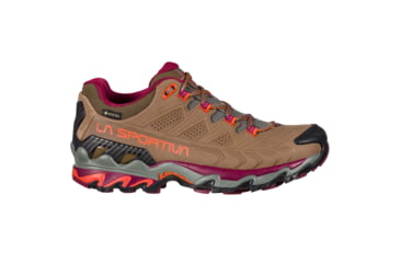 Image of La Sportiva Ultra Raptor II Leather GTX Hiking Shoes - Womens, Taupe/Red Plum W, 37, 34I-801502W-37