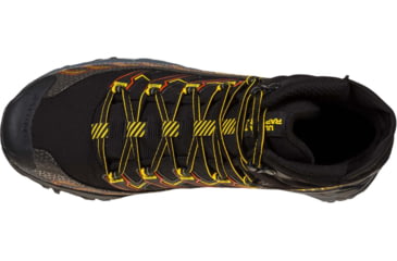 Image of La Sportiva Ultra Raptor II Mid GTX Hiking Shoes - Mens, Black/Yellow, 44.5, 34B-999100-44.5