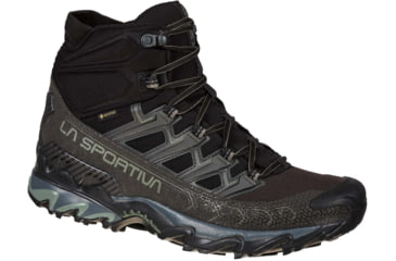 Image of La Sportiva Ultra Raptor II Mid GTX Shoes - Mens, Black/Clay, 41.5, Wide, 34C-999909W-41.5
