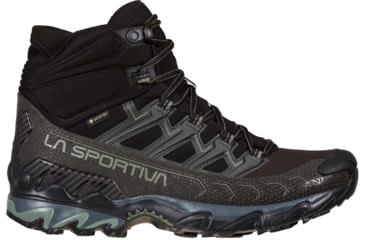 Image of La Sportiva Ultra Raptor II Mid GTX Hiking Shoes - Men's, Black/Clay, 41.5, Wide, 34C-999909W-41.5