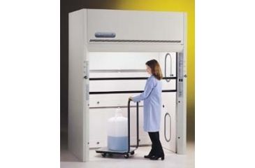 Image of Labconco Protector XL Floor-Mounted Laboratory Hoods, Labconco 9860501 Hoods With Vertical Rising Safety Glass Sashes