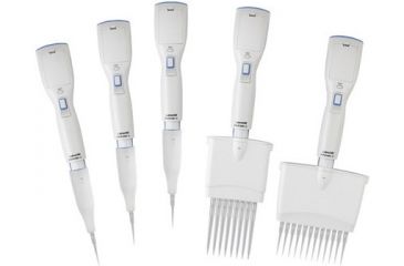 Image of Labnet Biopette E Single Channel Electronic Pipette, 2-20µl With Shelf Clip, One Battery And Charging Adapter, 120v P3600-20