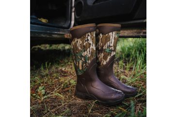 Image of LaCrosse Footwear Alpha Agility 17in Rubber Hunting Boot - Mens, Mossy Oak Green Leaf, 14 US, 331220-14