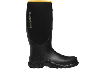Image of LaCrosse Footwear Alpha Lite 16in 5.0MM Rubber Hunting Boot - Mens, Black, 7 US, 200063-7