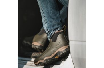 Image of LaCrosse Footwear Alpha Muddy Mid 6in 3.5MM Rubber Hunting Boot - Mens, Stone, 10 US, 612460-10