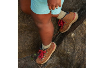 Image of Danner Mountain 600 Leaf 4.5in Grizzly Brown/Rhodo Red GTX - Mens, Brown/Rhodo Red, 11.5, 62302-D-11.5