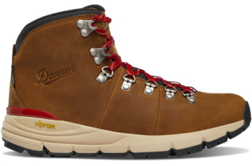 Image of Danner Mountain 600 Leaf 4.5in Grizzly Brown/Rhodo Red GTX - Mens, Brown/Rhodo Red, 11.5, 62302-D-11.5