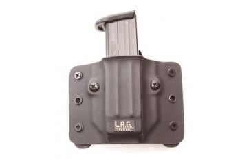 Image of LAG Tactical Universal Dbl. Stack Mag Carrier - .45acp/10mm, Black 30707