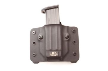 Image of LAG Tactical Universal Single Stack Mag Carrier - 9mm/.40cal/.45acp, Black 30303