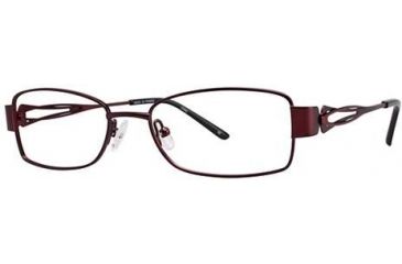 Image of LAmy Adrienne Progressive Prescription Eyeglasses - Frame Burgundy/Red, Size 52/17mm LYADRIENNE02