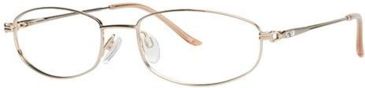 Image of LAmy C by L'Amy 501 Progressive Prescription Eyeglasses - Frame Gold, Size 51/17mm CYCBL50101