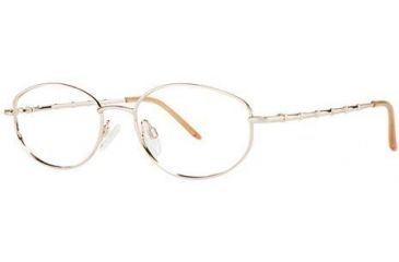 Image of LAmy C by L'Amy 503 Single Vision Prescription Eyeglasses - Frame Gold, Size 50/17mm CYCBL50301