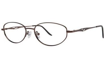 Image of LAmy C by L'Amy 507 Bifocal Prescription Eyeglasses - Frame Brown, Size 52/16mm CYCBL50703