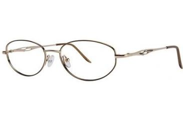 Image of LAmy C by L'Amy 507 Bifocal Prescription Eyeglasses - Frame Gold, Size 52/16mm CYCBL50701