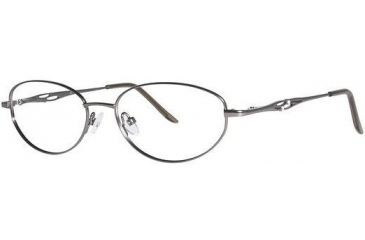 Image of LAmy C by L'Amy 507 Bifocal Prescription Eyeglasses - Frame Pewter, Size 52/16mm CYCBL50702