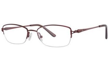 Image of LAmy C By L'Amy 512 Progressive Prescription Eyeglasses - Frame Semi-Matte Burgundy, Size 53/18mm CYCBL51201