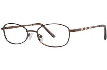 Image of LAmy C By L'Amy 513 Progressive Prescription Eyeglasses - Frame Brown, Size 50/17mm CYCBL51302